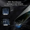 thumbnail image 7 of Privacy Screen Protector for Motorola Moto G 5G 2025, Shatterproof Tempered Glass Accessories, Anti Spy Tempered Glass Film, Case Friendly Ultra Resistant 9H Hardness Anti-Glare HD Black -3 Pack, 7 of 7