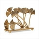 thumbnail image 1 of Servilleteros de Metal Hojas de Ginkgo Servilletero de Cóctel Decoración de Mesa de Boda Servilleta de Papel Vintage, 1 of 5
