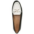 thumbnail image 4 of Naturalizer Womens Layla Slip On Loafer Black/Warm White Leather 8.5W, 4 of 5