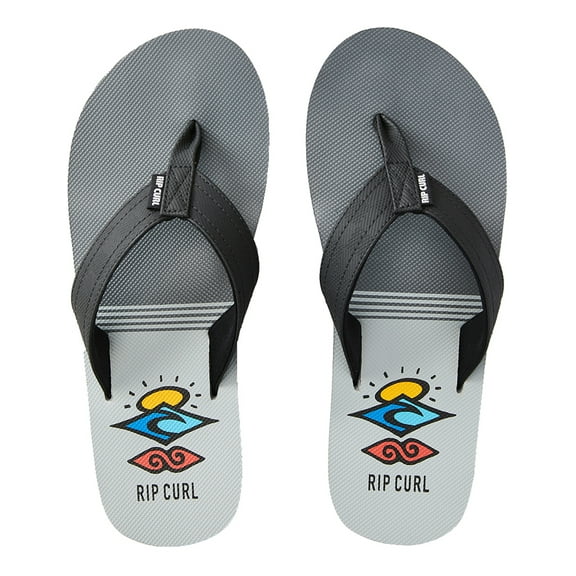 Ripper Flip Flops [Black/Grey]
