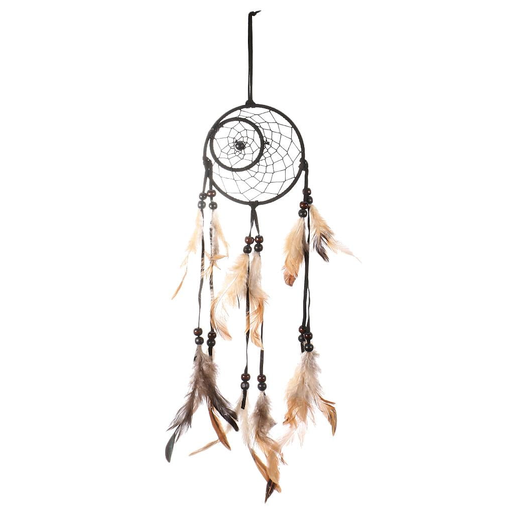 Details about   Retro  Feather Dream Catcher Holy Night Bad Dreamcatcher Xmas Gift 