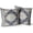 Boho-17, variante sur Housses de Coussin Boho 18x18 Pouces Ensemble de 2 Tapis Monaco Tapis Persan Motif Double Face Coton Doux Taie d'Oreiller Housse de Coussin Taie d'Oreiller pour Canapé Sofa Lit Décoratif (Orange)