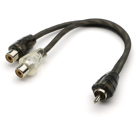 Carwires ACIY-1M Twisted-Pair Car Audio Y-Adapter (1 Male/2