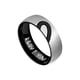 thumbnail image 2 of Anillo de acero inoxidable a la moda ligero portátil corazón presente anillos de dedo resistente Simple impermeable joyería Festival Ropa, zapatos y accesorios Miscelánea 10 Tamaño (Amor Man6) Minnieouse AP014640-24, 2 of 6