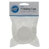 Wilton 415-3564 50 Count Baking Cups, Standard, White
