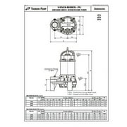 Tsurumi-4PN Tsurumi 4-PN Electric Submersible Pump