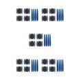 thumbnail image 3 of VONKY 8 Pieces Door Handle Scratch Exterior Paint Sticker Night Safety 3D Warning Reflective Strips Protector Tape Decals No.2 5Set, 3 of 6