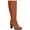 Cognac, variant on Kenneth Cole New York Womens Justin 2.0 Suede Heels Knee-High Boots