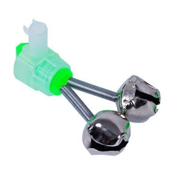 Pxyqht Fishing Bells for Rods Fishing Alarm Clips 10 Pack, Strong Metal Clips for Night Fishing, Secure Clamping Fish Indicators, Multi-Purpose Fishing Accessory for Lakes and Streams