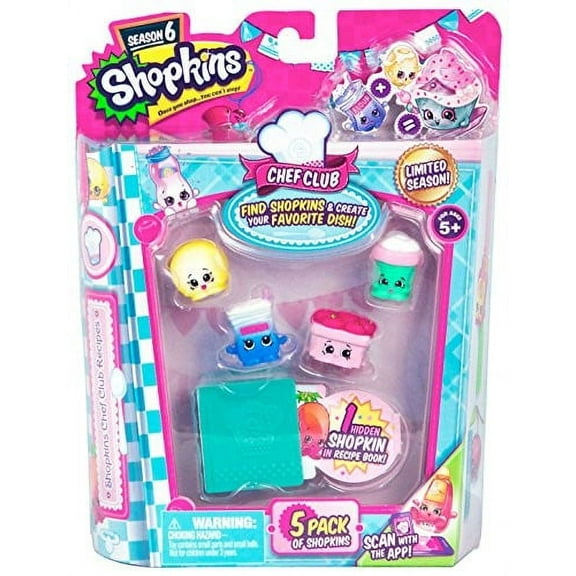 Shopkins Chef Club Playset (5 Pack)