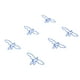 thumbnail image 5 of Clips de papel 100 piezas ANGGREK forma de pájaro para oficina y escuela antideslizantes, 5 of 8