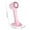 Pink, variant on Qholemyo Portable Handheld Mini Fan Silent Small Desk Fan Quiet Cooling Fan Perfect For Dorm And Office Use