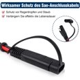 thumbnail image 3 of 2 Pack 2M SAE Jumper Cable, 16AWG - 12V SAE Extension Cable with Dust Cap - SAE Battery Extension Cable, Car, Tractor, 3 of 5