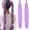 R, variant on Vibrant Pre Stretched Braiding Hair Extensions 26 Inch Synthetic for Stage Party Halloween Costume Cosplay (Colorful, Pack of 2)