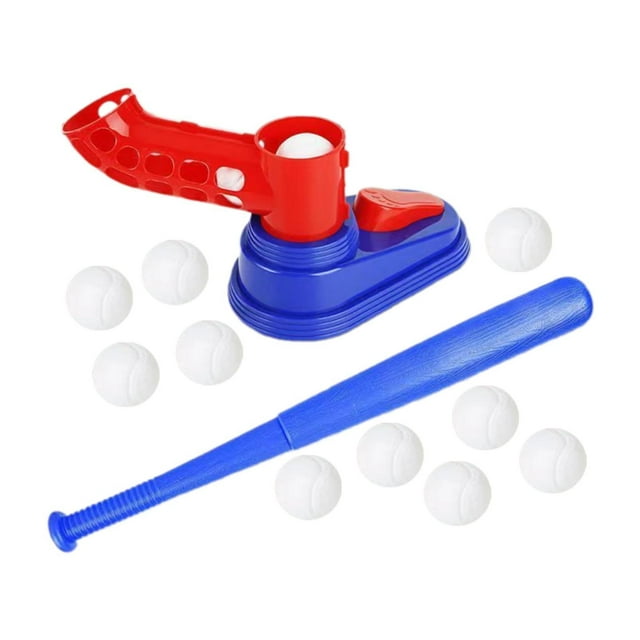 Máquina lanzadora de juguete para niños, juego de entrenamiento para niños, juego de máquina de bateo, regalo para niños y niñas, juguete deportivo al