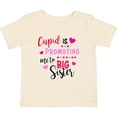 thumbnail image 3 of Inktastic Cupid is Promoting Me to Big Sister Girls Baby T-Shirt, 3 of 5