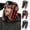 Red, variant on Men's Trapper Hat with Ear Flaps, Faux Fur Lined Plaid Heavyweight Windproof Winter Aviator Hat for Skiing Snow Sports Blue