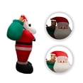 thumbnail image 4 of Inflable Navideño La Merced Santa Claus con Costal Luz Led 240 cm Decoración Navideña, 4 of 5