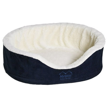 Midwest Homes For Pets Quiet Time e'Sensuals Orthopedic Bolster Pet Bed