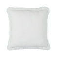 thumbnail image 2 of Indigo Ink Denim 20" x 20" Navy Blue Boho Medallion Cotton Fringe Decorative Pillow, 2 of 5