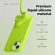 thumbnail image 3 of Funda de teléfono Elago compatible con iPhone 15 de silicona líquida, 3 of 6