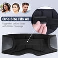 thumbnail image 5 of MUSICOZY Bluetooth Sleep Mask Headphones, 100% Blockout Sleep Headphones with Bluetooth 5.4, 16H Play, Soft Eye Mask with Headphone for Sleeping,Travel,Nap & Side Sleepers, Gift for Men/Women, 5 of 6