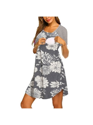 Plus size deals breastfeeding dresses