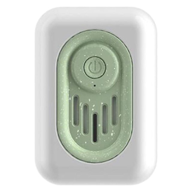Desodorante para frigorífico Eliminador de olores recargable portátil reutilizable para congelador armario Verde