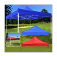 thumbnail image 2 of 2 Pcs 2X2M Canopy Top Cover Replacement Four-Corner Tent Cloth Foldable Rainproof Patio Pavilion Replacement Blue, 2 of 3