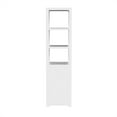 thumbnail image 2 of Butler Étagère Étroite à 3 Niveaux et 1 Porte - Blanc, 2 of 7