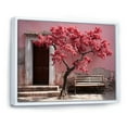 thumbnail image 2 of Designart "Simply Captured Pink Tree I" Tree Floater Framed Canvas Prints, 2 of 5