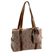 George Jacquard Diaper Bag