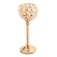 thumbnail image 2 of Candelabro de cristal moderno, candelabro de té, centro de mesa, decoración para banquetes Dorado 215cm, 2 of 9