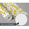 thumbnail image 6 of S4Sassy Banana Print Wallpaper - Yellow Wall Covering, 25" X 240" Self-Adhesive Vinyl Walls Paper, Wallwrap, Easy Diy Walls Covering For Kids Bedroom, Room Wall Decor, Playroom Wallpaper, 6 of 9