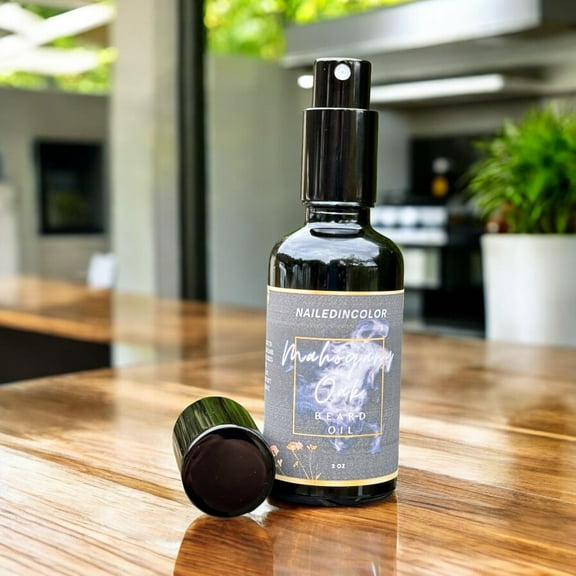 Mahogany Oak by NailedInColor-Men's Scented Beard Oil-Moisturizer-Skin Care-Grooming