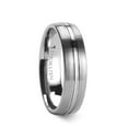 thumbnail image 2 of Boss Domed Center Groove Tungsten Carbide Ring With Brush Finish, 2 of 3