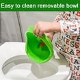thumbnail image 4 of Soraco Frog Potty Training Urinal for Toddler Boys Toilet with Aiming Target-Green, 4 of 5