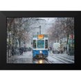 thumbnail image 2 of Szabo, Attila 24x18 Black Modern Framed Museum Art Print Titled - Morning In Zurich, 2 of 5