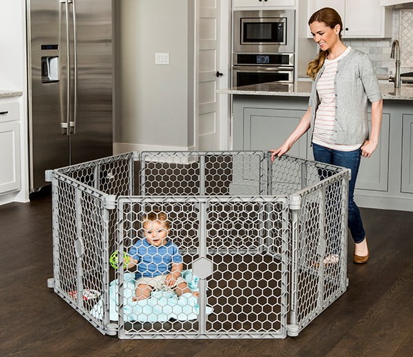 play yard gate walmart