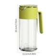 thumbnail image 4 of Usloyux Under $5 Oil Dispenser Bottle,7.91×4.4 Inch Advanced Oil Dispenser Bottle,Condiment Container with Non-Drip Spout and Non-Slip Handle for Kitchen Cooking, 4 of 9