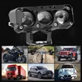 thumbnail image 4 of 2pzs Faros Auxiliares 3 Modos Doble Color Led Para Auto Moto, 4 of 8
