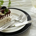 thumbnail image 5 of 20Pcs Silverware Set Stainless Steel Flatware Set, Service for 4, Dishwasher Safe (Silver), 5 of 8