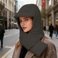 thumbnail image 3 of Winter Scarf for Men Cold Weather, Windproof Neck Gaiter & Pullover Hood with Ear Protection, Winter Hats for Women Cold Weather, 3 of 6