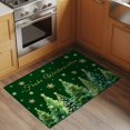 thumbnail image 2 of Entryway Rug 2'x3', Green Christmas Tree Small Rug for Kitchen Bathroom Door Mat Indoor Entrance, Xmas Trees Snowflake Farmhouse Non-Slip Area Rugs Floor Mats Carpet Front Door Rugs, 2 of 8