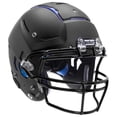thumbnail image 1 of Casco de fútbol Schutt Sports F7 LX1 para jóvenes, negro mate, 1 of 1