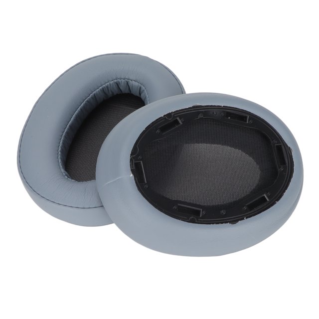 Soft Headphone Ear Pads, Memory Foam Ear Cushions Cover with Protein Leather, Easy Installation Replacements for Comfortable Wear, Sound Insulation, Long Term Use