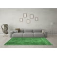 thumbnail image 3 of Ahgly Company Indoor Square Persian Emerald Green Traditional Area Rugs, 6' Square, 3 of 4