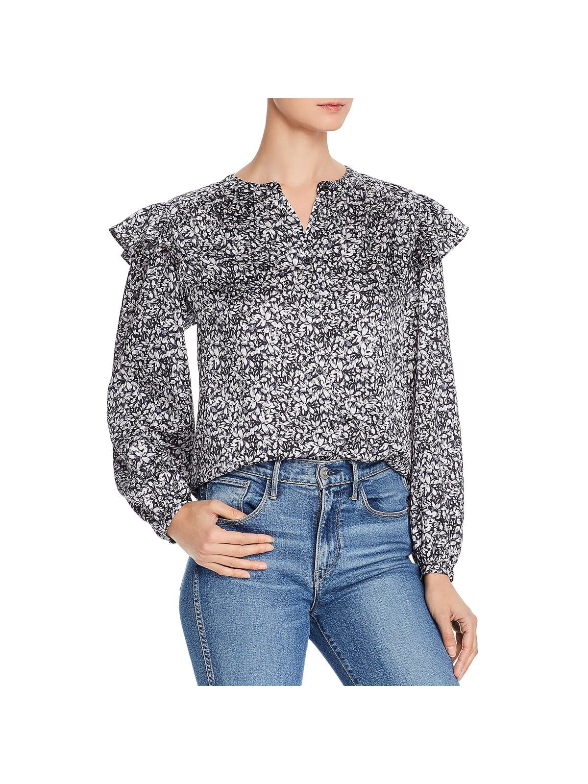 Rebecca Michaels Womens Rae Silk Collar 
