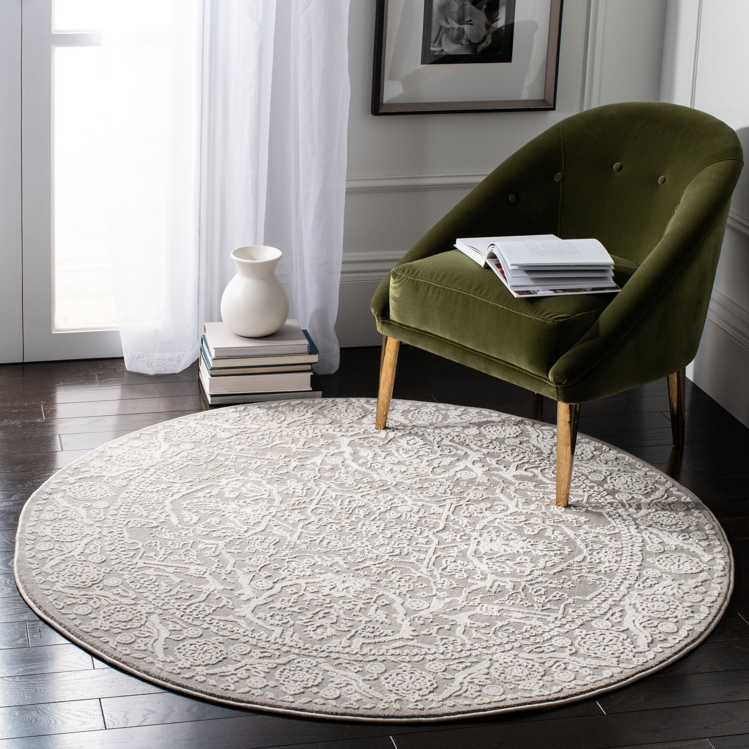 Safavieh Princeton Patricie Vintage Distressed Boho Oriental Polyester Rug Walmart Com Walmart Com