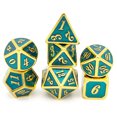 thumbnail image 1 of 7PCS Multi Dimensional Dice Zinc Alloy Dice Entertainment Gambling Playing Dice Set Game Accessories, 1 of 7